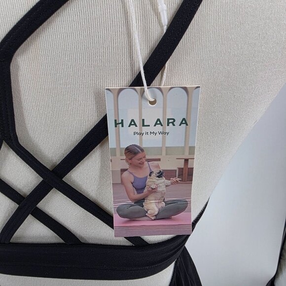 Halara Womens Small Black Strappy Back Dress - Picture 4 of 9